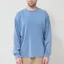 Colorful Standard Oversized Organic Long Sleeve T Shirt Faded Indigo
