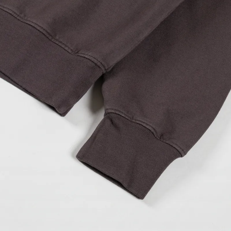 Colorful Standard Classic Organic Crew Sweat Coffee Brown-5