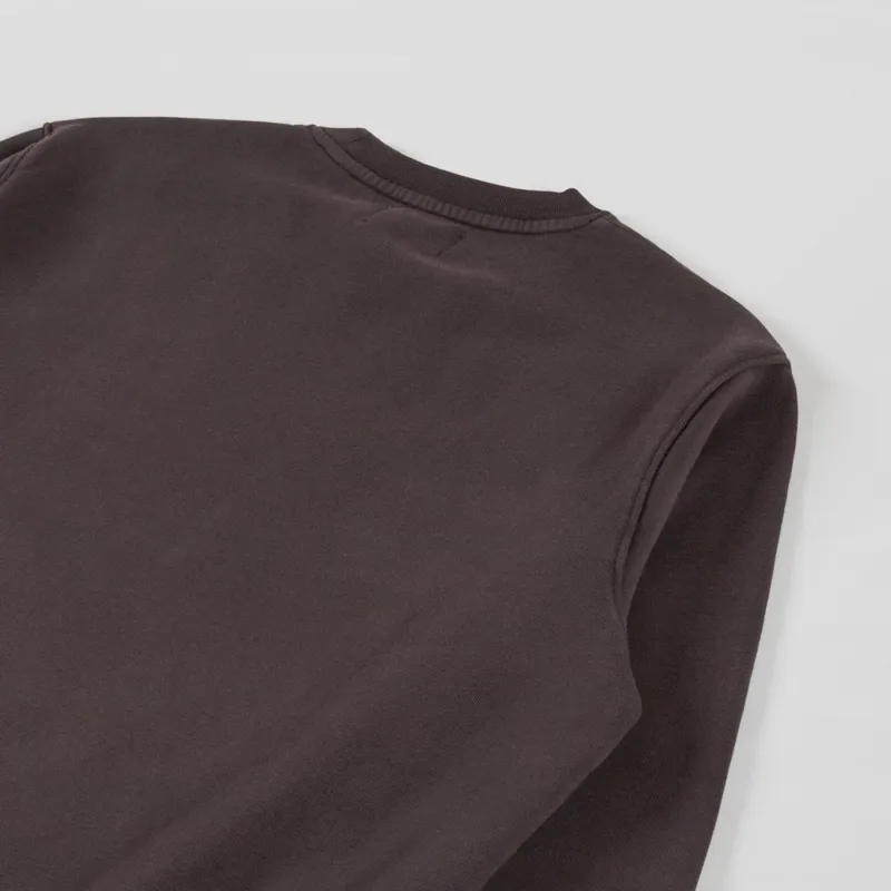 Colorful Standard Classic Organic Crew Sweat Coffee Brown-3