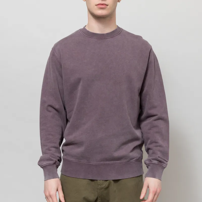 Colorful Standard Classic Organic Crew Sweat Faded Grape