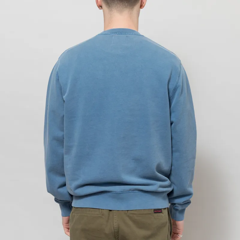 Colorful Standard Classic Organic Crew Sweat Faded Indigo-2