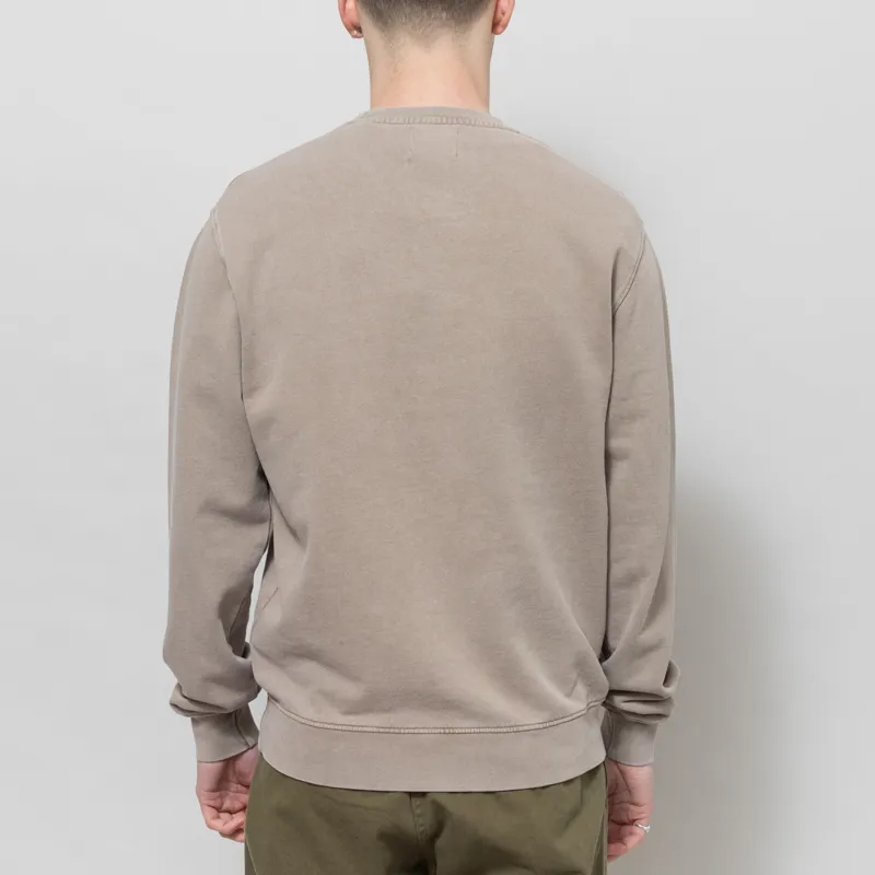 Colorful Standard Classic Organic Crew Sweat Faded Khaki-2