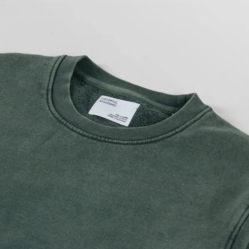 Colorful Standard Classic Organic Crew Sweat Midnight Forest-2