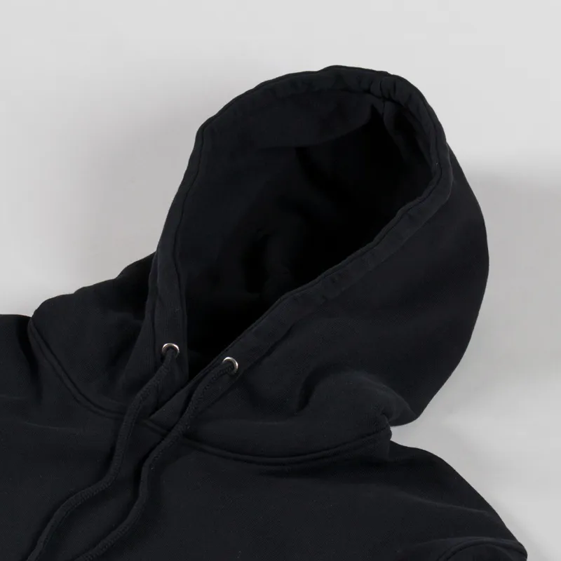 Colorful Standard Classic Organic Hoodie Deep Black-4