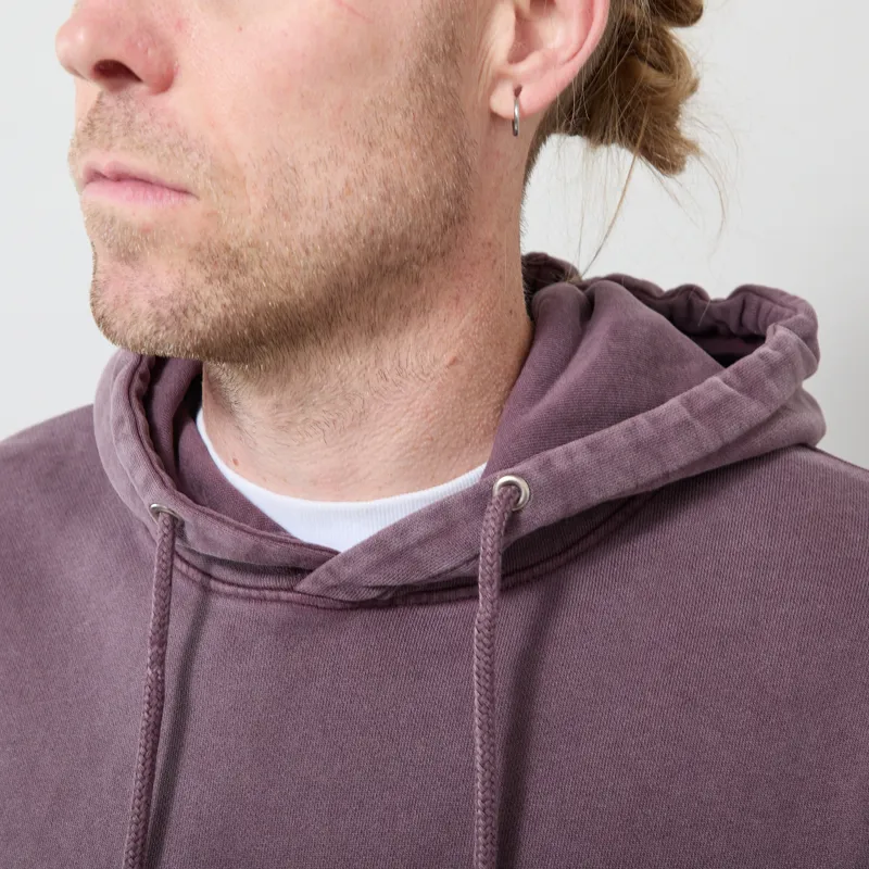 Colorful Standard Classic Organic Hoodie Faded Grape-3