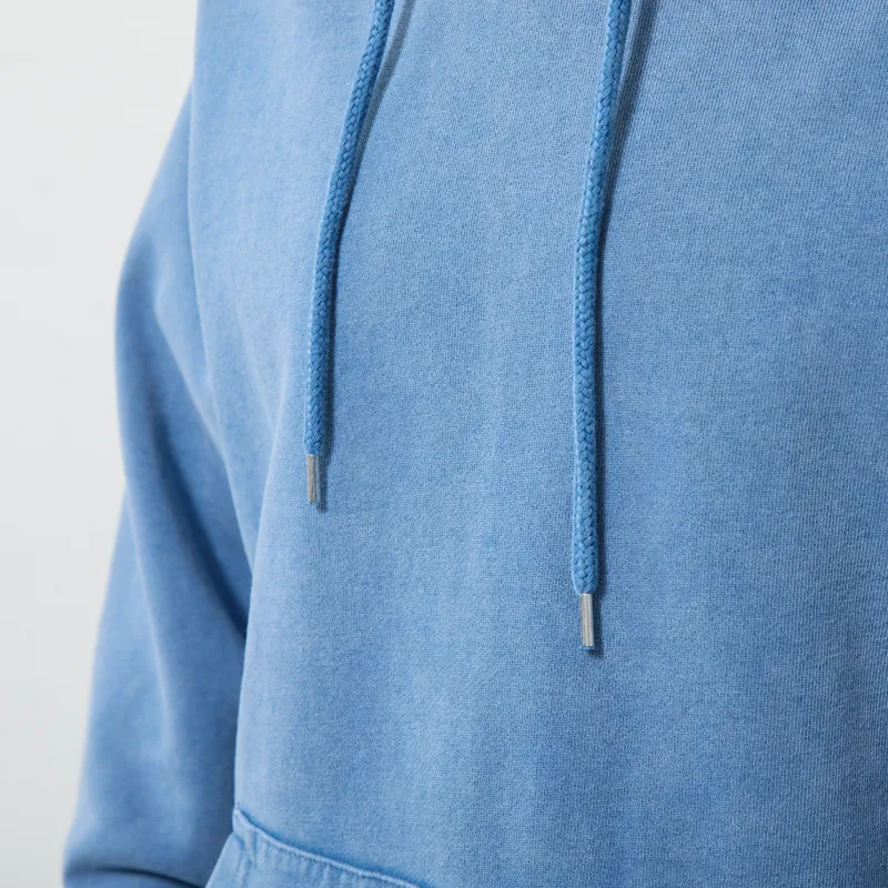 Colorful Standard Classic Organic Hoodie Faded Indigo-4