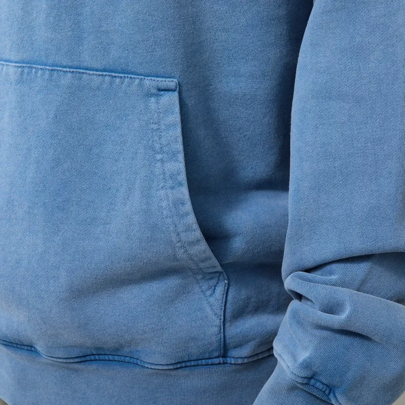 Colorful Standard Classic Organic Hoodie Faded Indigo-5