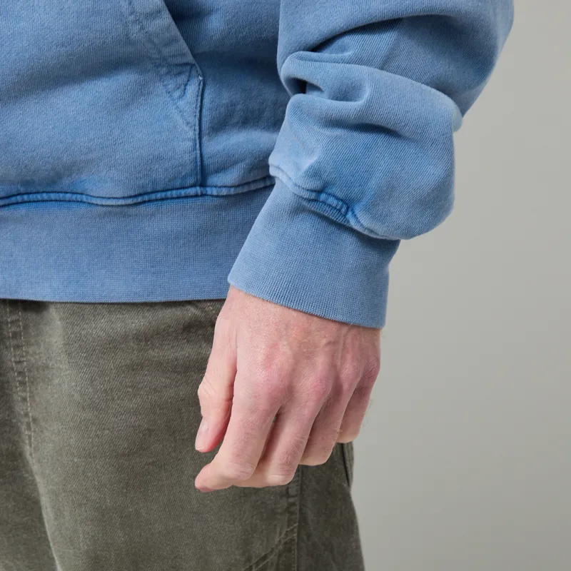 Colorful Standard Classic Organic Hoodie Faded Indigo-6