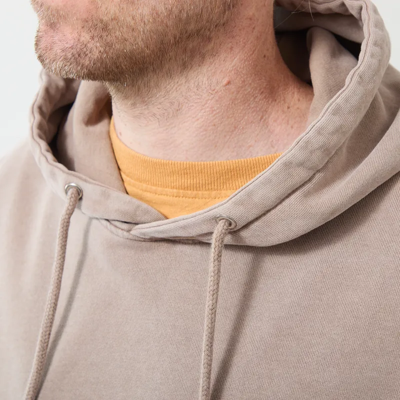 Colorful Standard Classic Organic Hoodie Faded Khaki-3