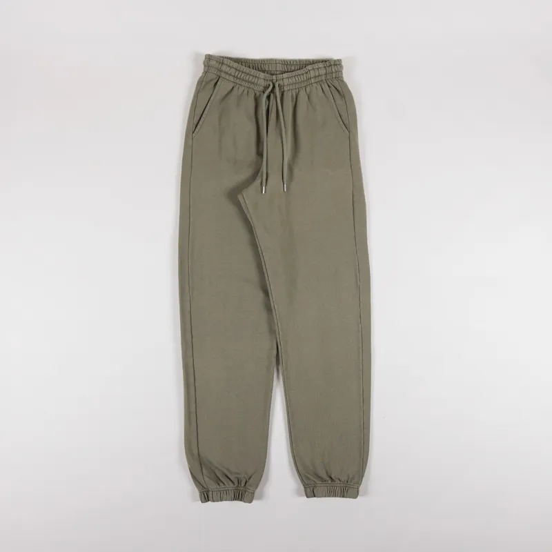 Colorful Standard Womens Organic Sweatpants Dusty Olive-4