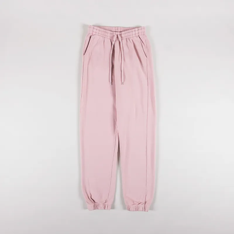 Colorful Standard Womens Organic Sweatpants Faded Pink