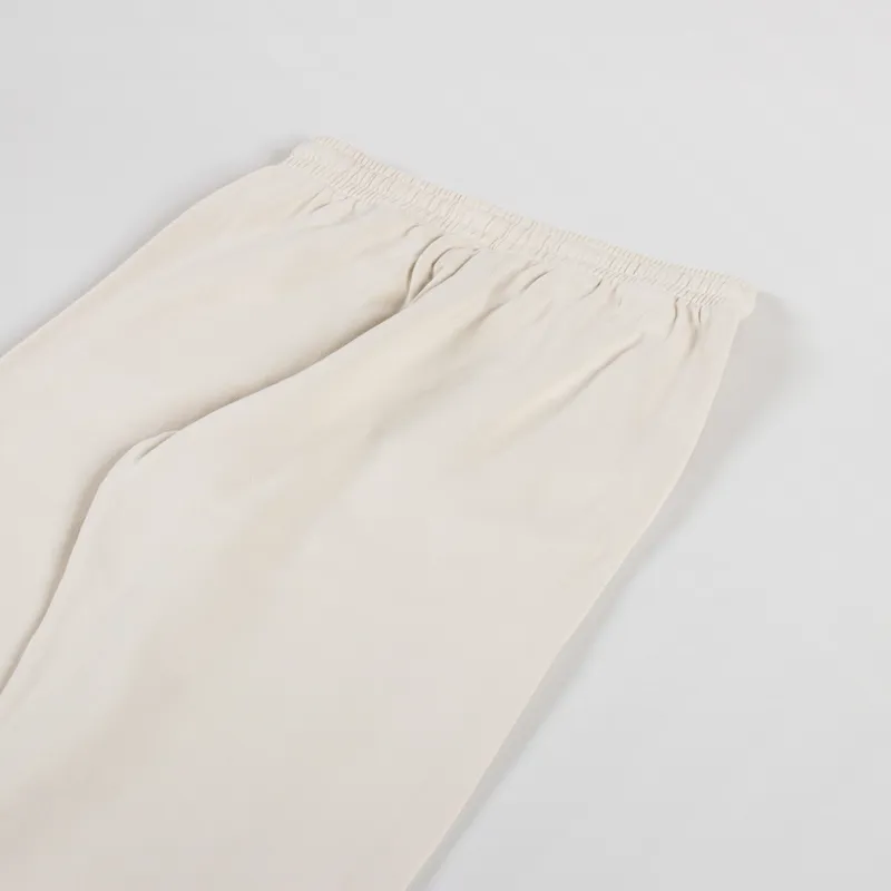 Colorful Standard Womens Organic Sweatpants Ivory White-5