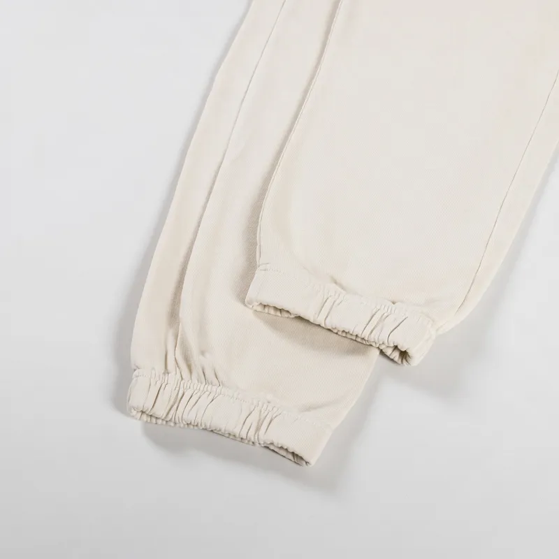Colorful Standard Womens Organic Sweatpants Ivory White-4