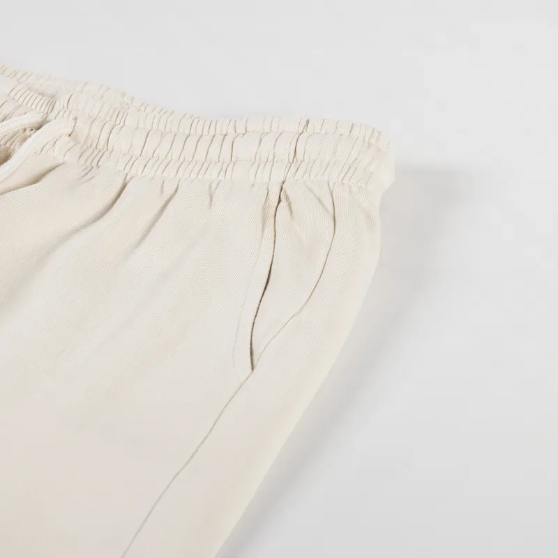 Colorful Standard Womens Organic Sweatpants Ivory White-7