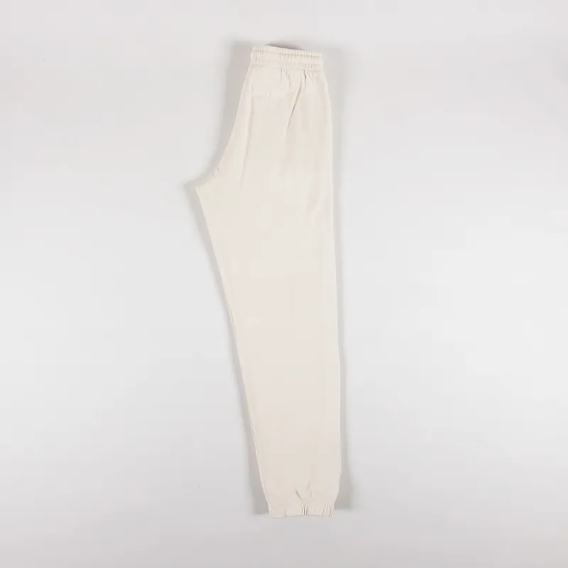 Colorful Standard Womens Organic Sweatpants Ivory White-2