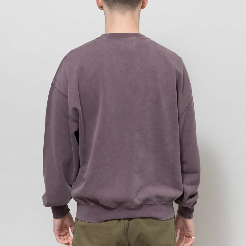 Colorful Standard Organic Oversized Crew Sweat Faded Grape-2