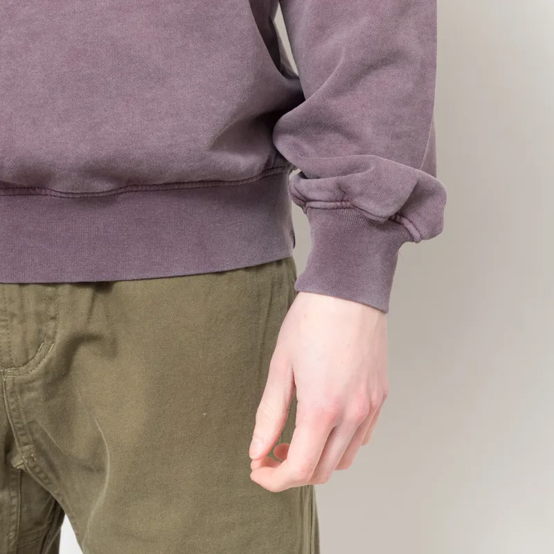 Colorful Standard Organic Oversized Crew Sweat Faded Grape-4