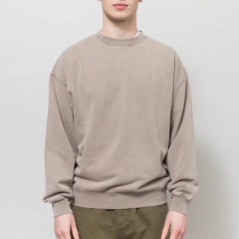 Colorful Standard Organic Oversized Crew Sweat Faded Khaki