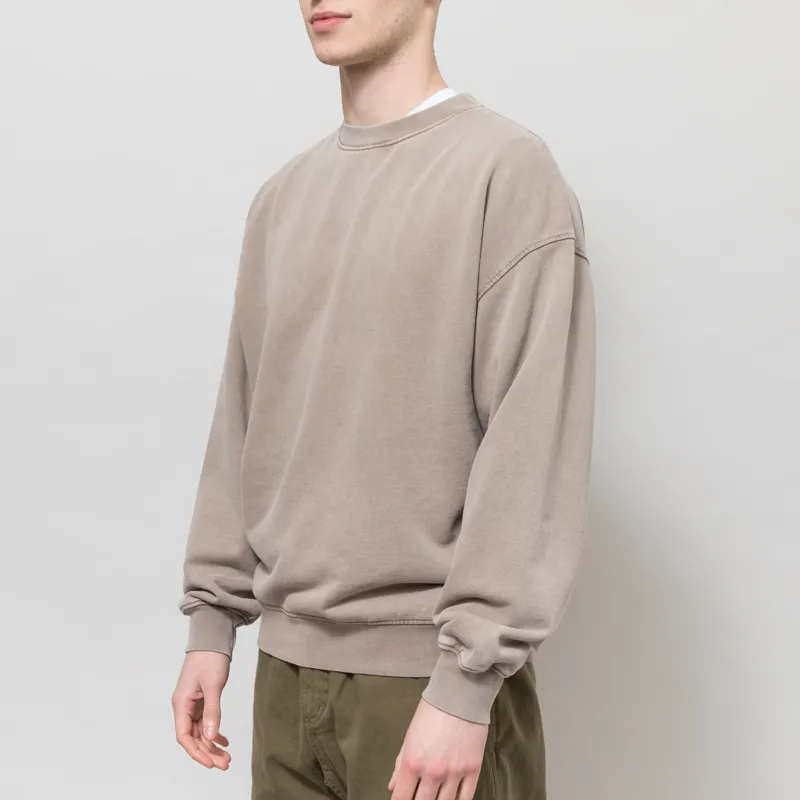 Colorful Standard Organic Oversized Crew Sweat Faded Khaki-1