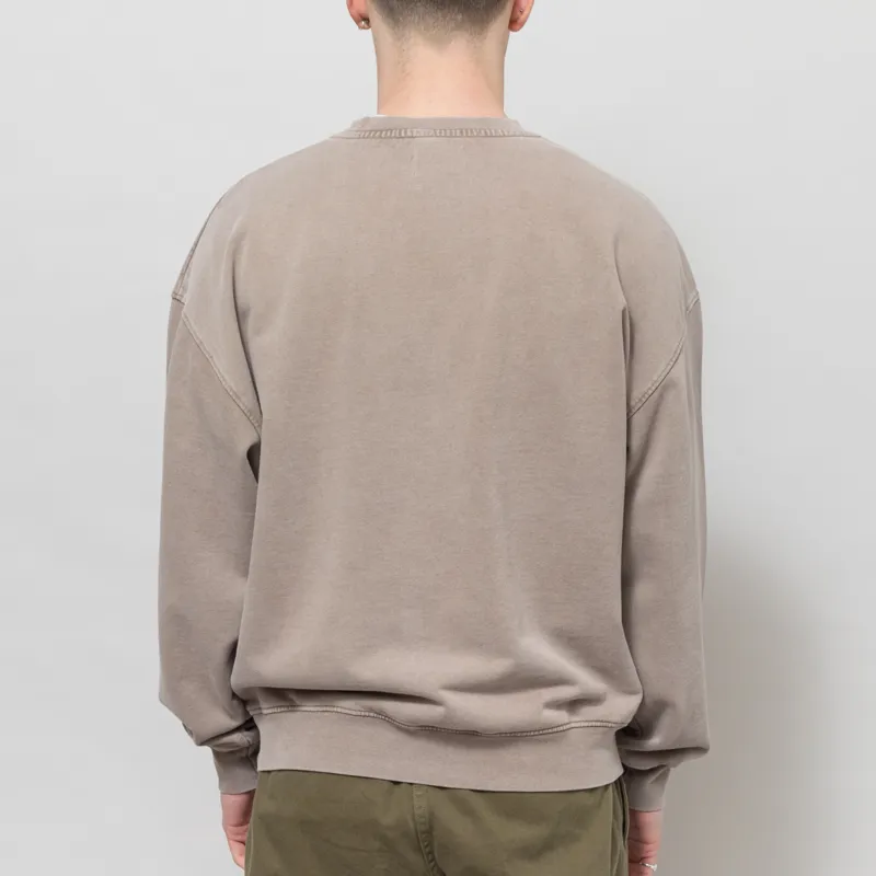 Colorful Standard Organic Oversized Crew Sweat Faded Khaki-2