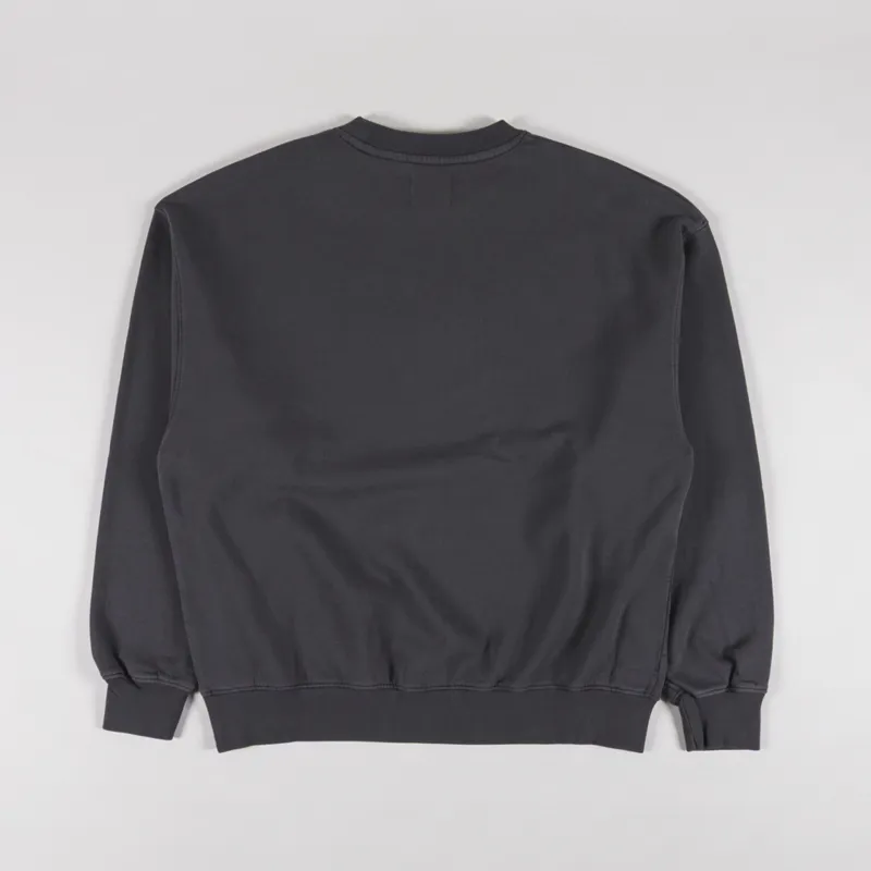 Colorful Standard Organic Oversized Crew Sweat Lava Grey-1