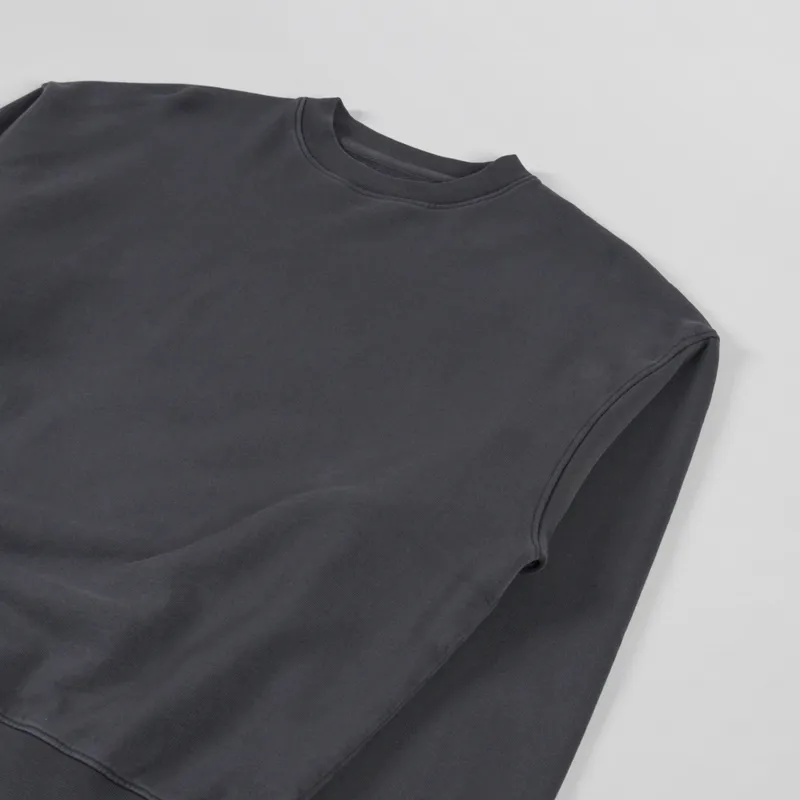 Colorful Standard Organic Oversized Crew Sweat Lava Grey-2