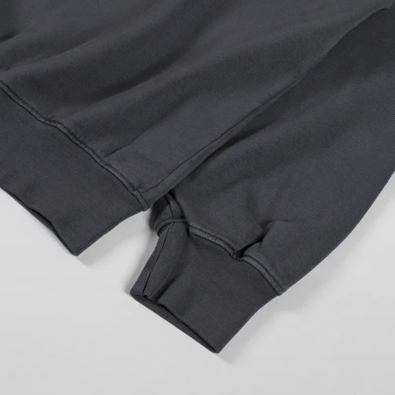 Colorful Standard Organic Oversized Crew Sweat Lava Grey-4