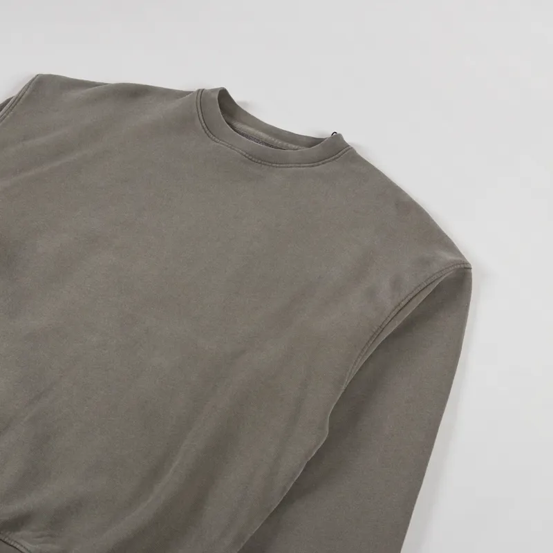 Colorful Standard Organic Oversized Crew Sweat Misty Brown-2