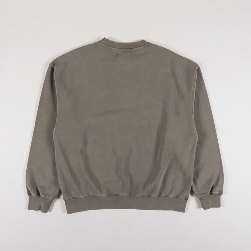 Colorful Standard Organic Oversized Crew Sweat Misty Brown-1