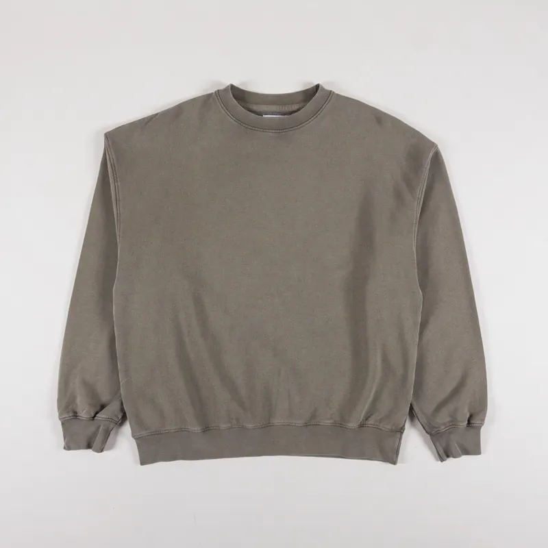 Colorful Standard Organic Oversized Crew Sweat Misty Brown