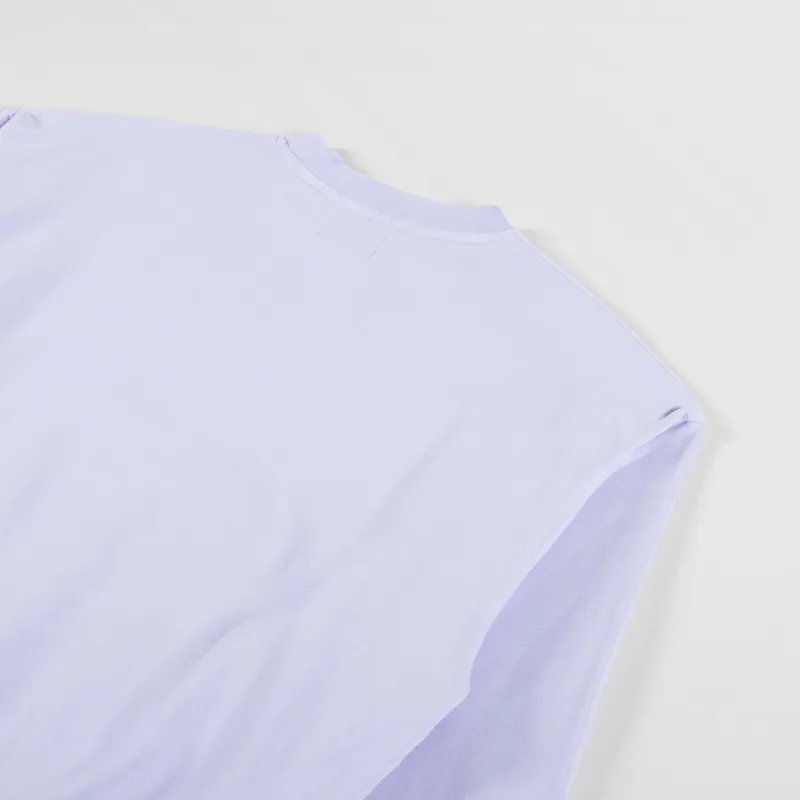 Colorful Standard Organic Oversized Crew Sweat Soft Lavender-3