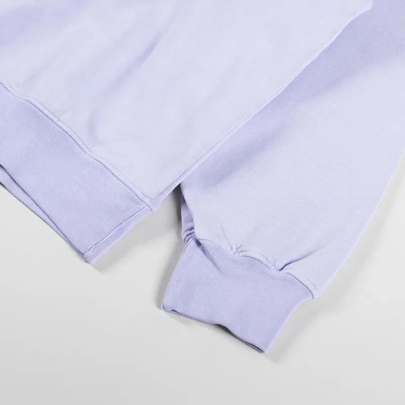 Colorful Standard Organic Oversized Crew Sweat Soft Lavender-4