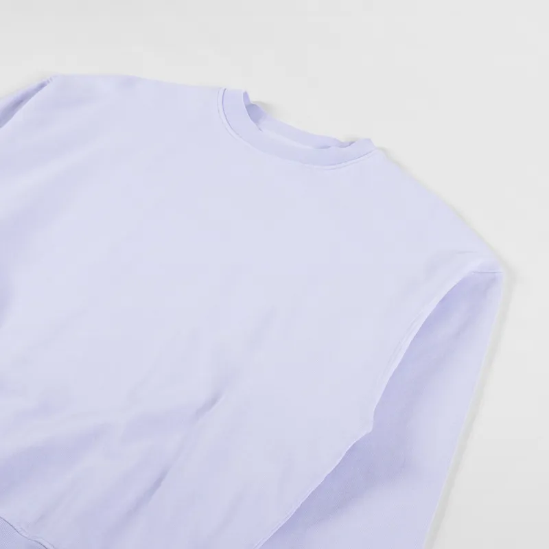 Colorful Standard Organic Oversized Crew Sweat Soft Lavender-2