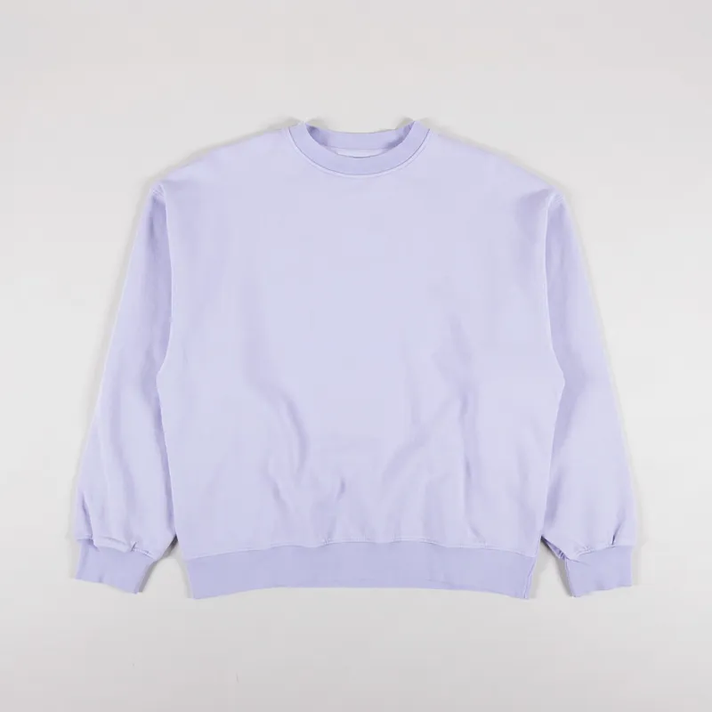 Colorful Standard Organic Oversized Crew Sweat Soft Lavender