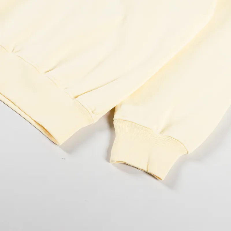 Colorful Standard Organic Oversized Crew Sweat Soft Yellow-5