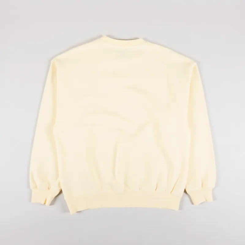 Colorful Standard Organic Oversized Crew Sweat Soft Yellow-1