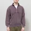 Colorful Standard Organic Quarter Zip Sweat Faded Grape