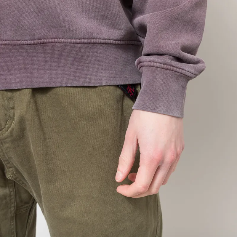 Colorful Standard Organic Quarter Zip Sweat Faded Grape-6