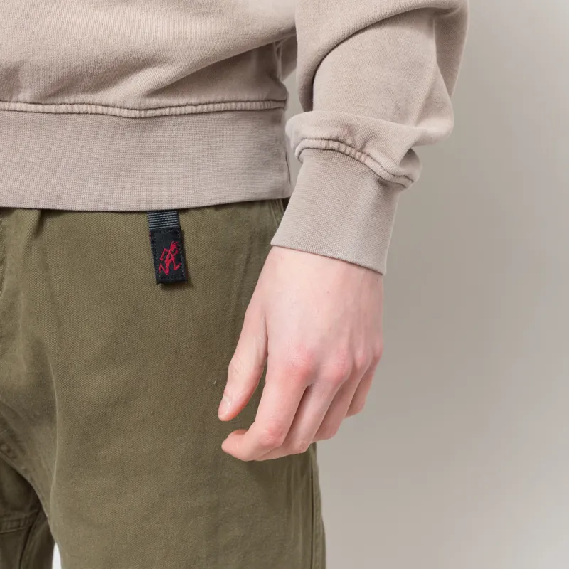 Colorful Standard Organic Quarter Zip Sweat Faded Khaki-5