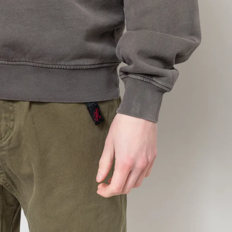 Colorful Standard Organic Quarter Zip Sweat Faded Mud-5