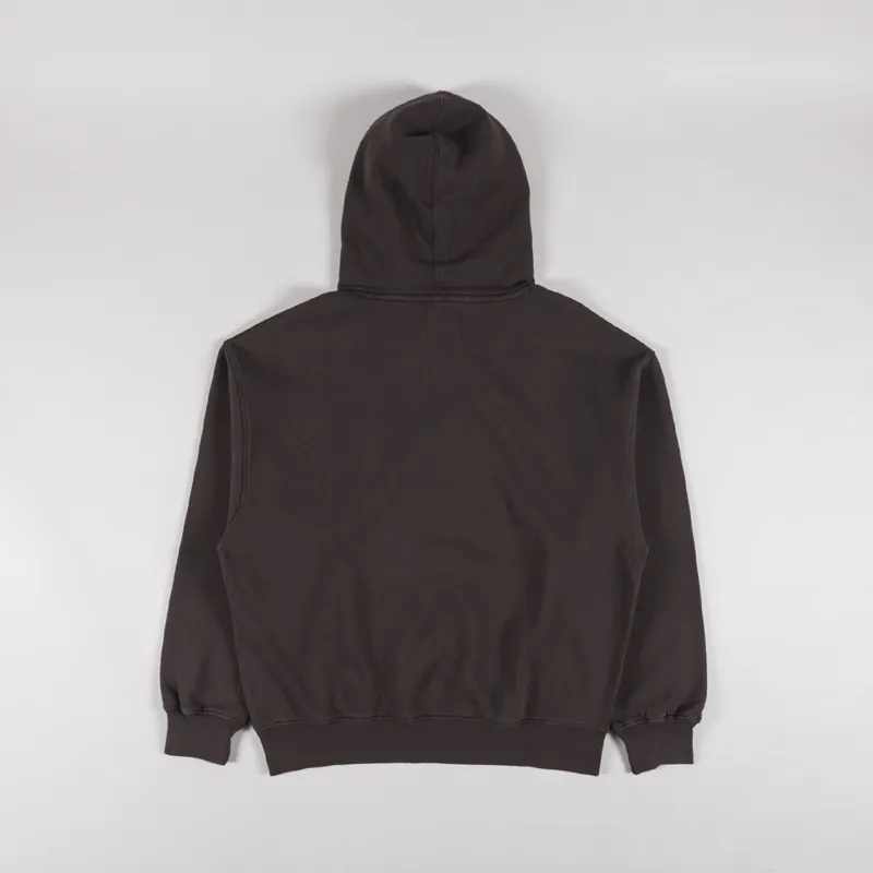 Colorful Standard Organic Oversized Hoodie Coffee Brown-1