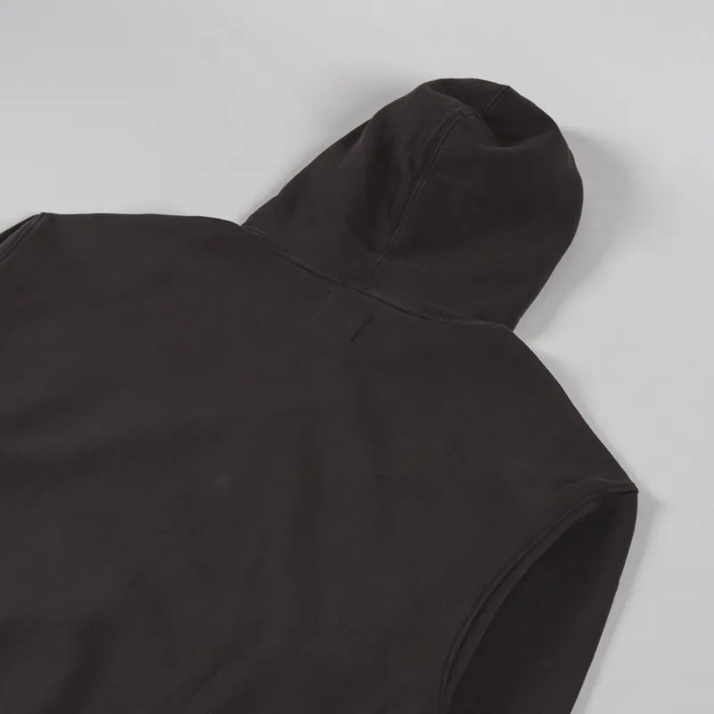 Colorful Standard Organic Oversized Hoodie Coffee Brown-3