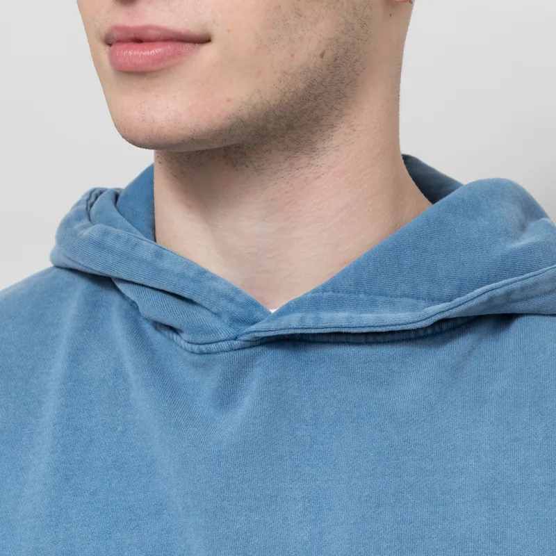 Colorful Standard Organic Oversized Hoodie Faded Indigo-3