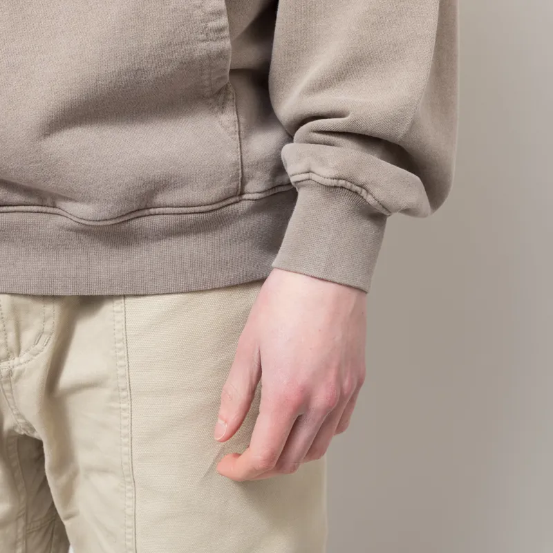 Colorful Standard Organic Oversized Hoodie Faded Khaki-5