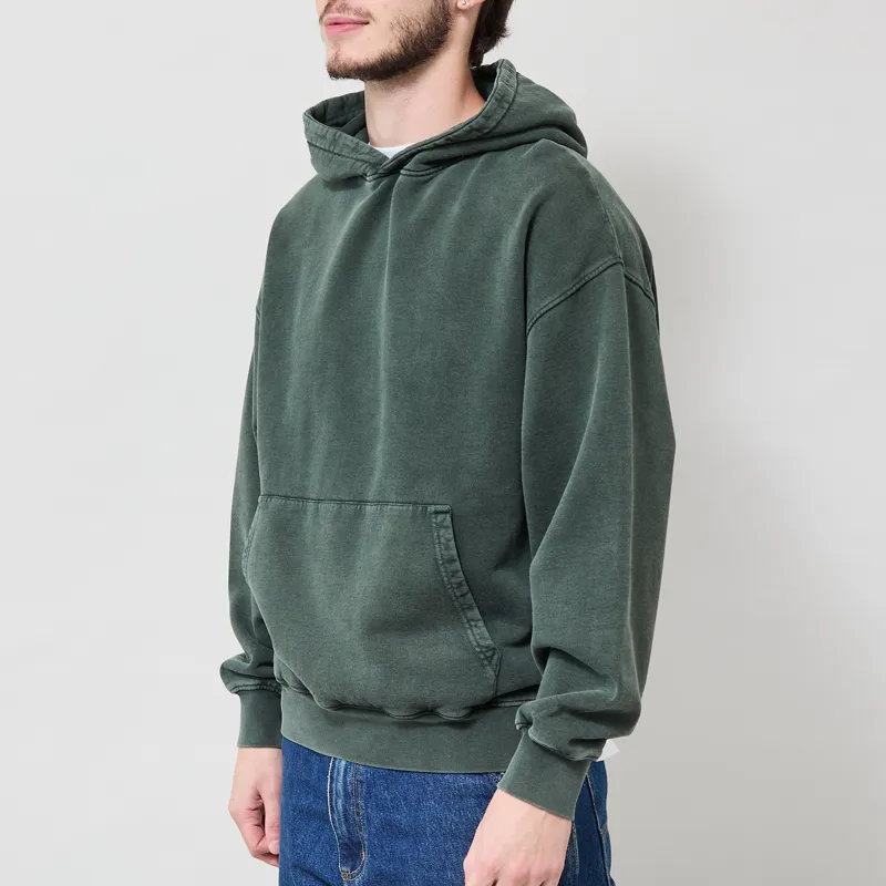 Colorful Standard Organic Oversized Hoodie Midnight Forest-1