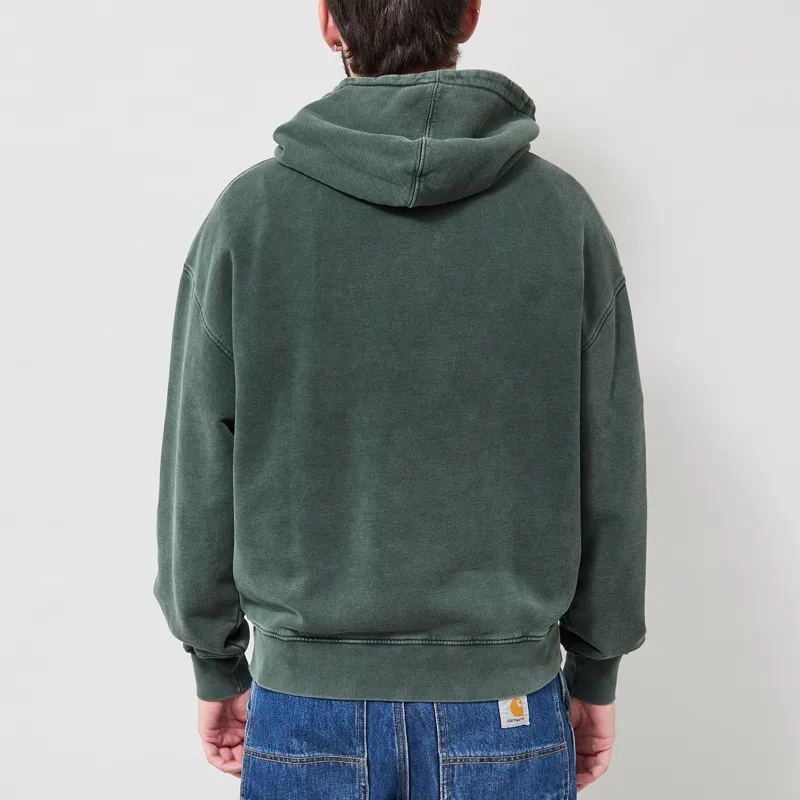 Colorful Standard Organic Oversized Hoodie Midnight Forest-2