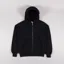 Colorful Standard Organic Oversized Zip Hoodie Deep Black
