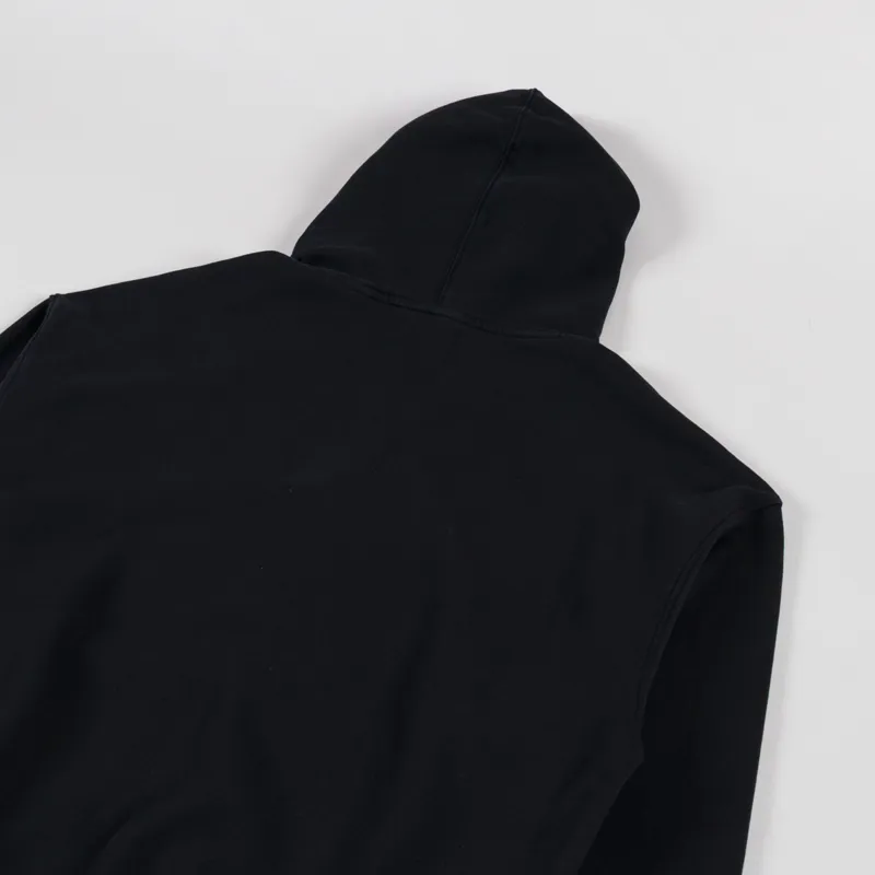 Colorful Standard Organic Oversized Zip Hoodie Deep Black-3