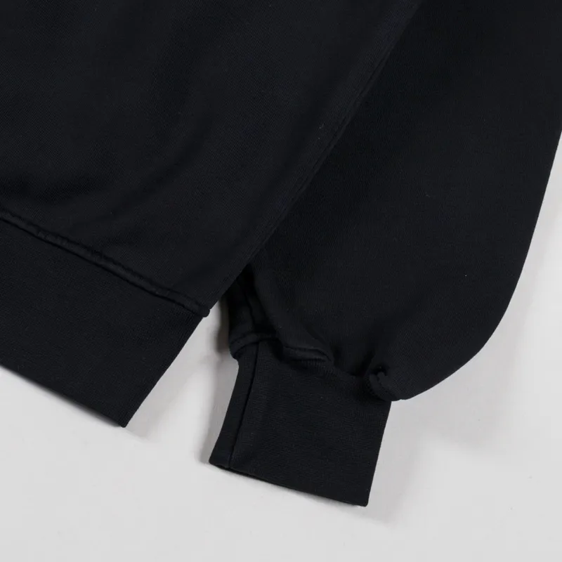 Colorful Standard Organic Oversized Zip Hoodie Deep Black-7