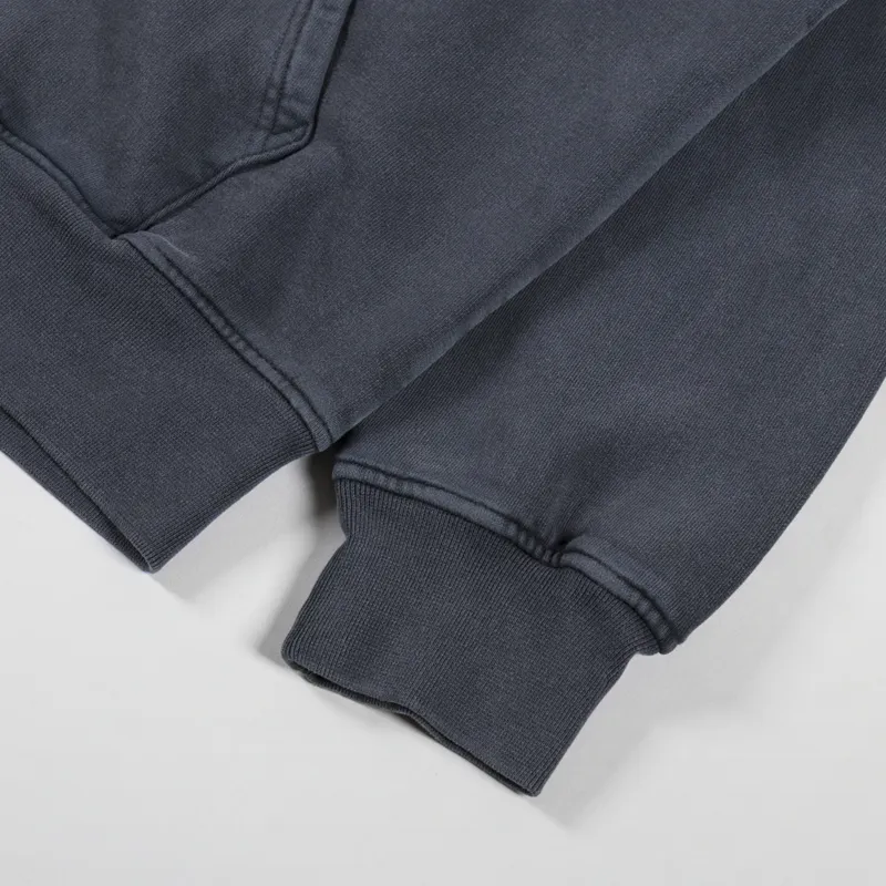 Colorful Standard Organic Oversized Zip Hoodie Faded Black-6